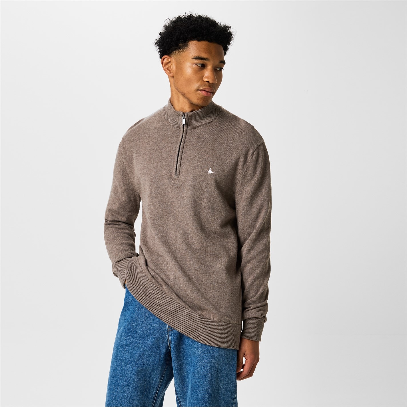 Mikina Jack Wills Brown Marl 5433731