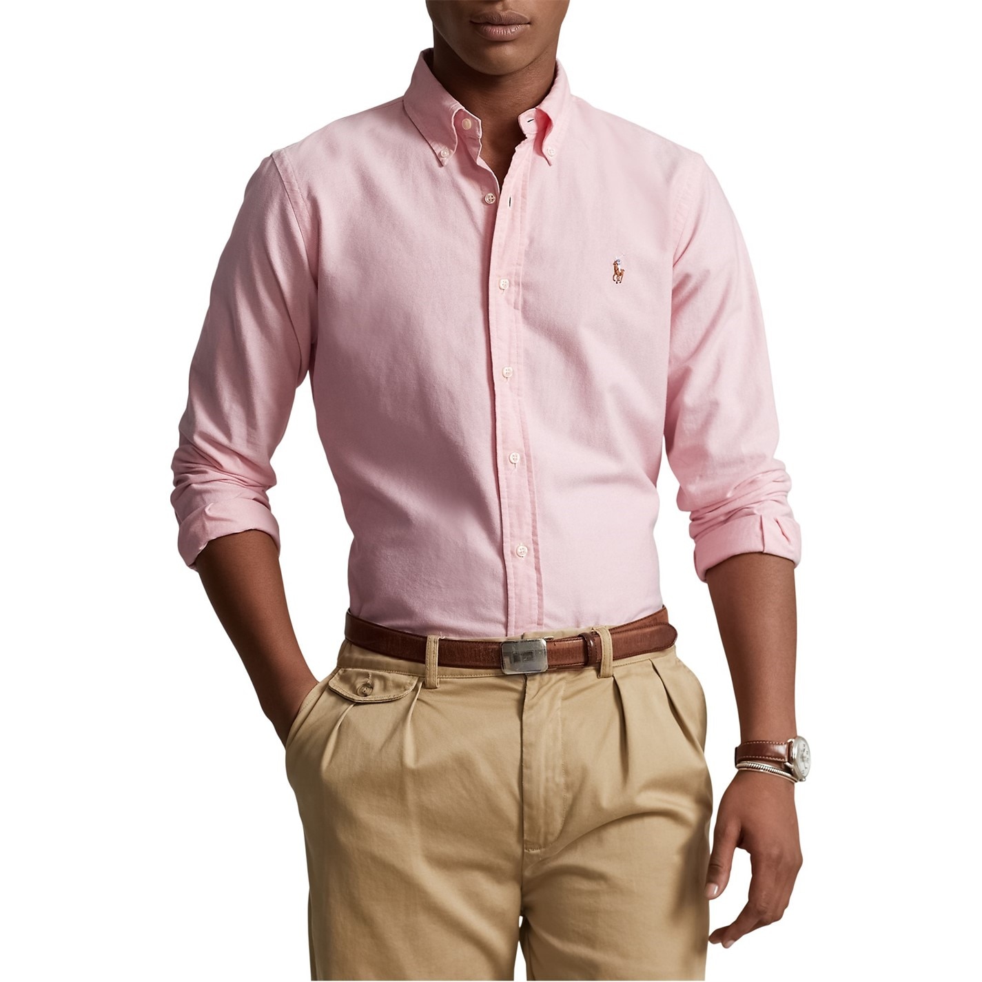 Košeľa Polo Ralph Lauren BSR Pink 5176083