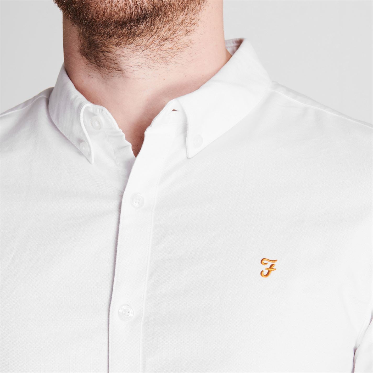 Farah Oxford Long Sleeve Shirt - 4