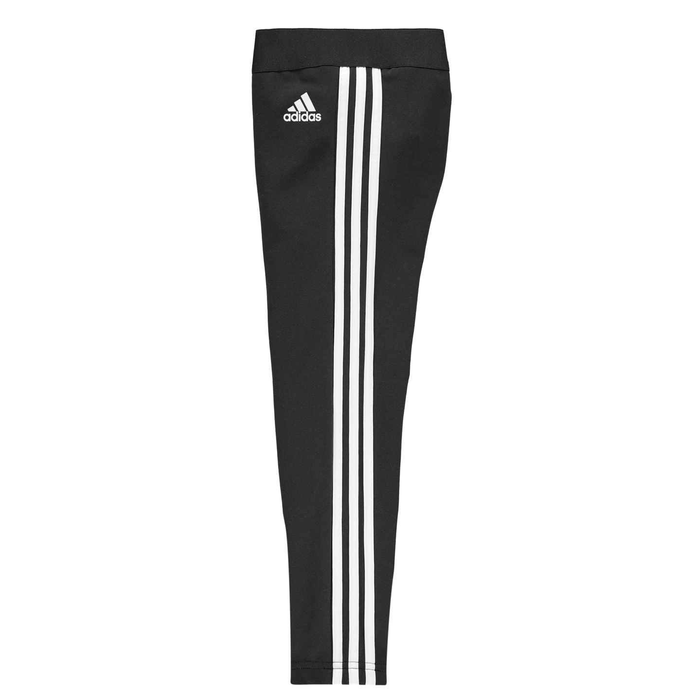 adidas Girls 3 Stripes Leggings - 7