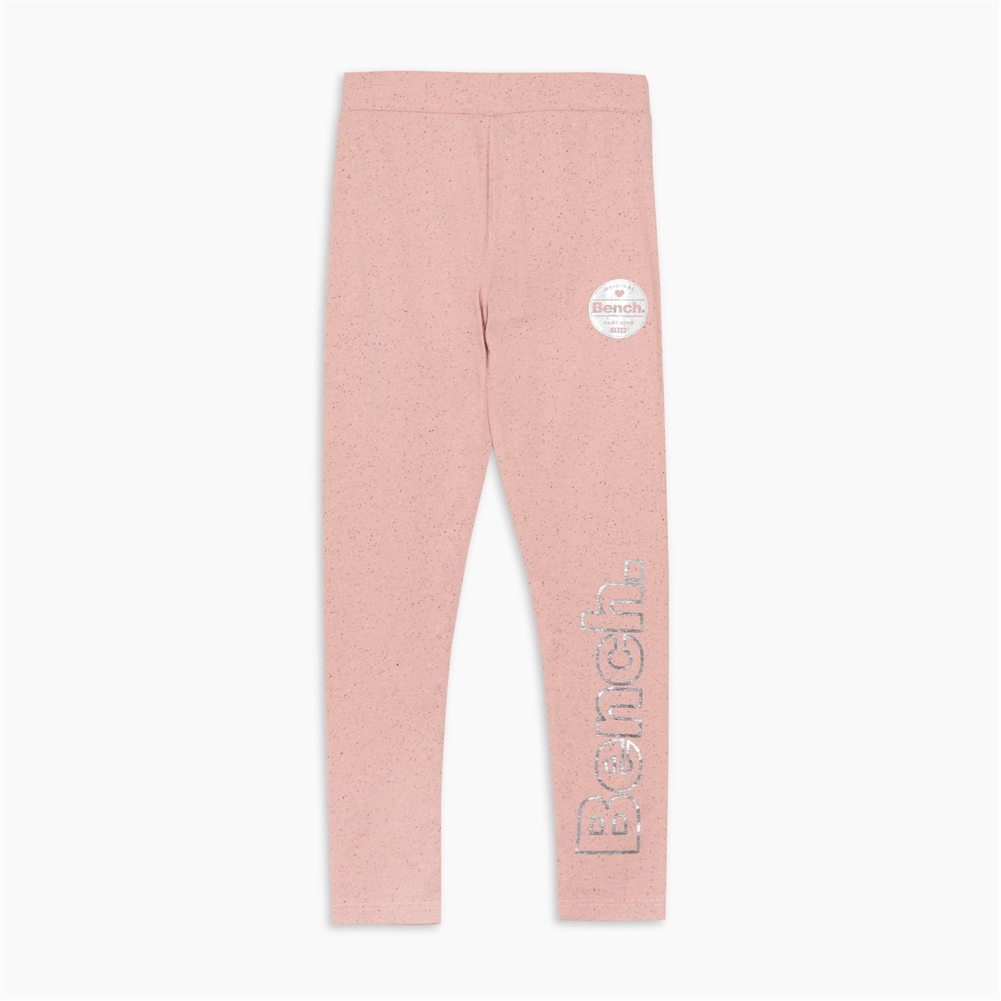 Bench Girls Pack of 2 Marl Pink/Charocal Leggings - 3