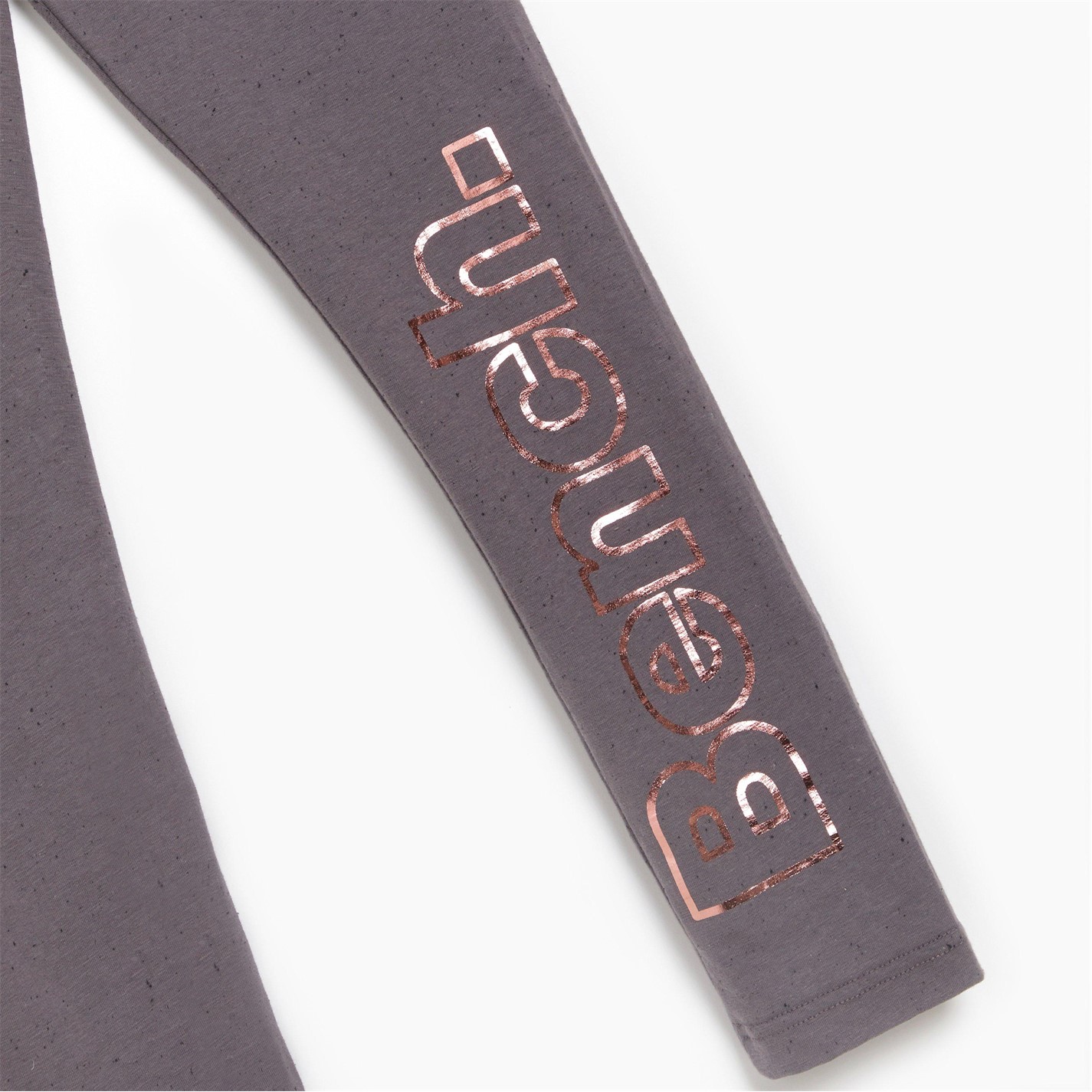 Bench Girls Pack of 2 Marl Pink/Charocal Leggings - 4