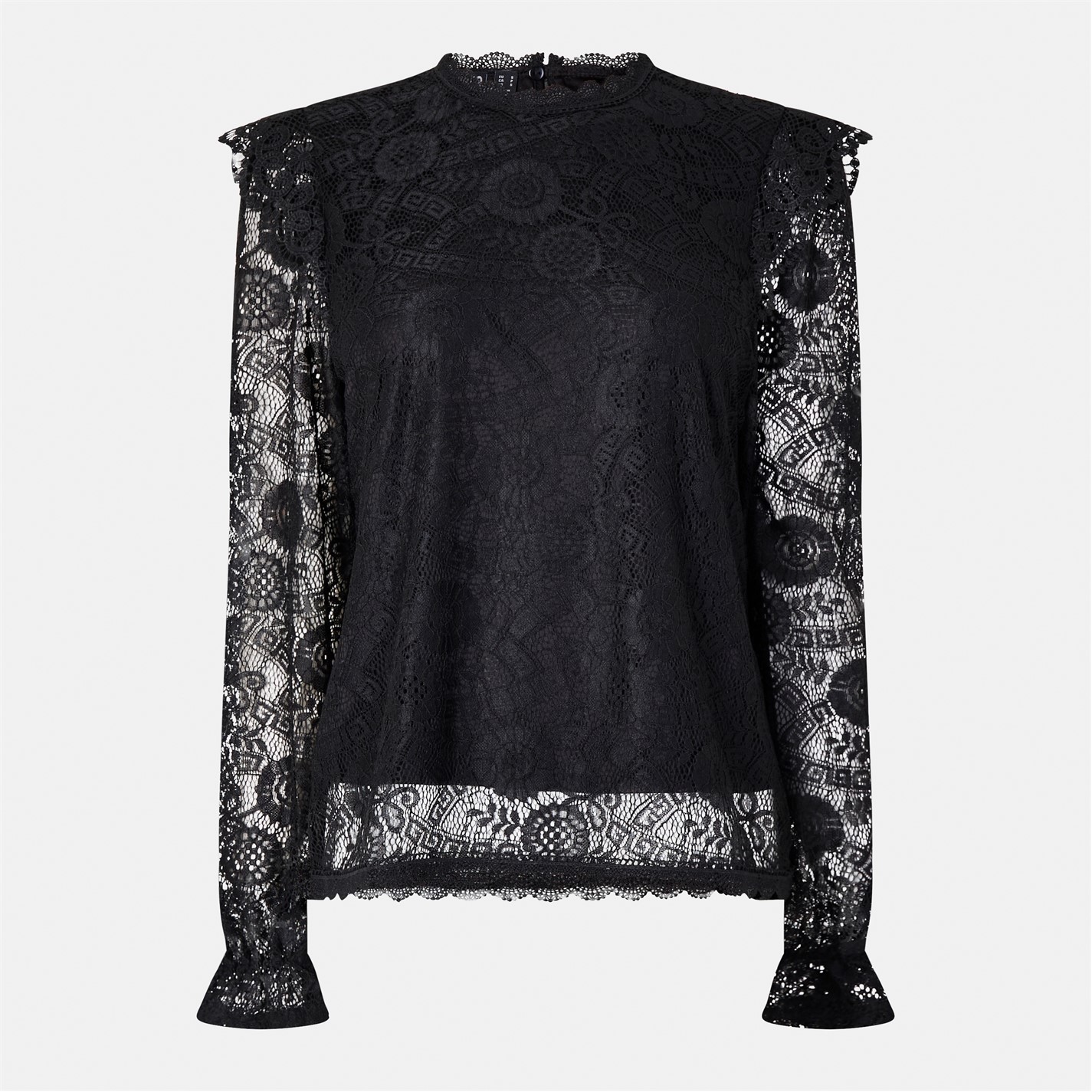 Košeľa Pieces Black 1812629