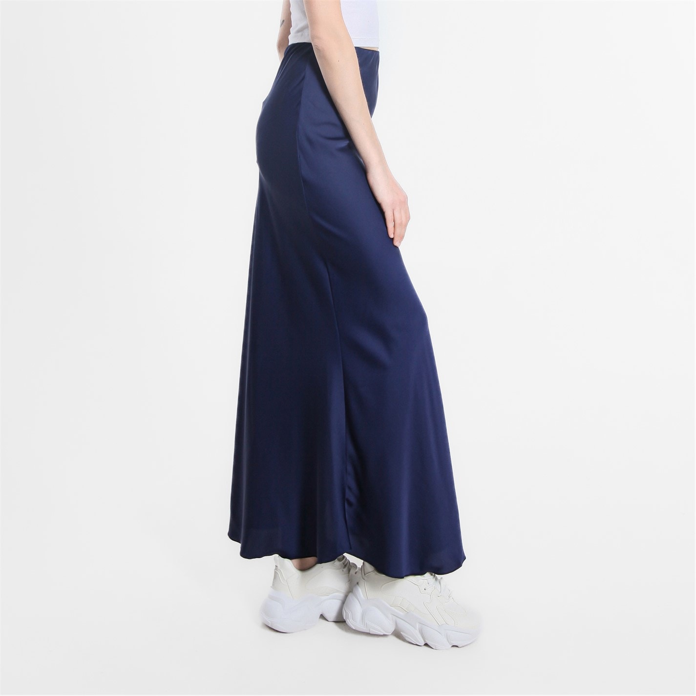 Be You Satin Midaxi Skirt - 3