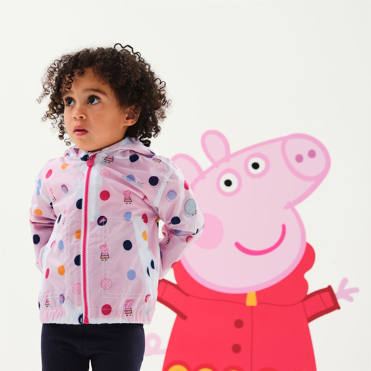 Regatta Peppa Pig Muddy Puddle Waterproof Jacket - 3