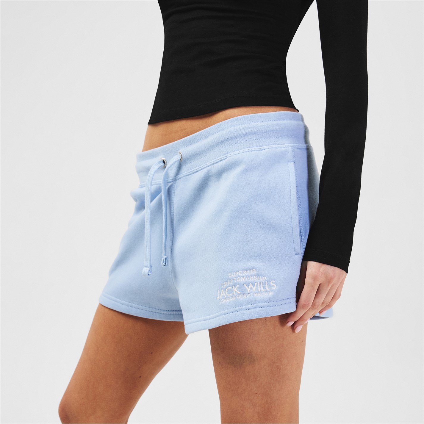 Jack Wills Bea Logo Sweat Shorts - 3