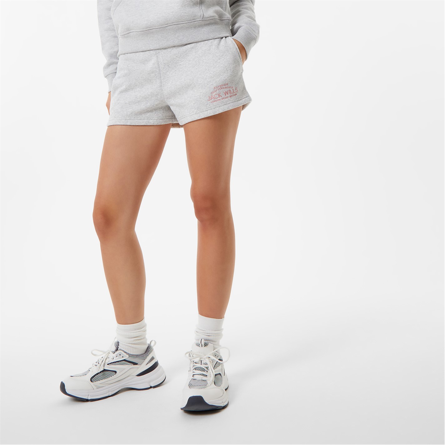 Kraťasy Jack Wills Grey Marl 8255935