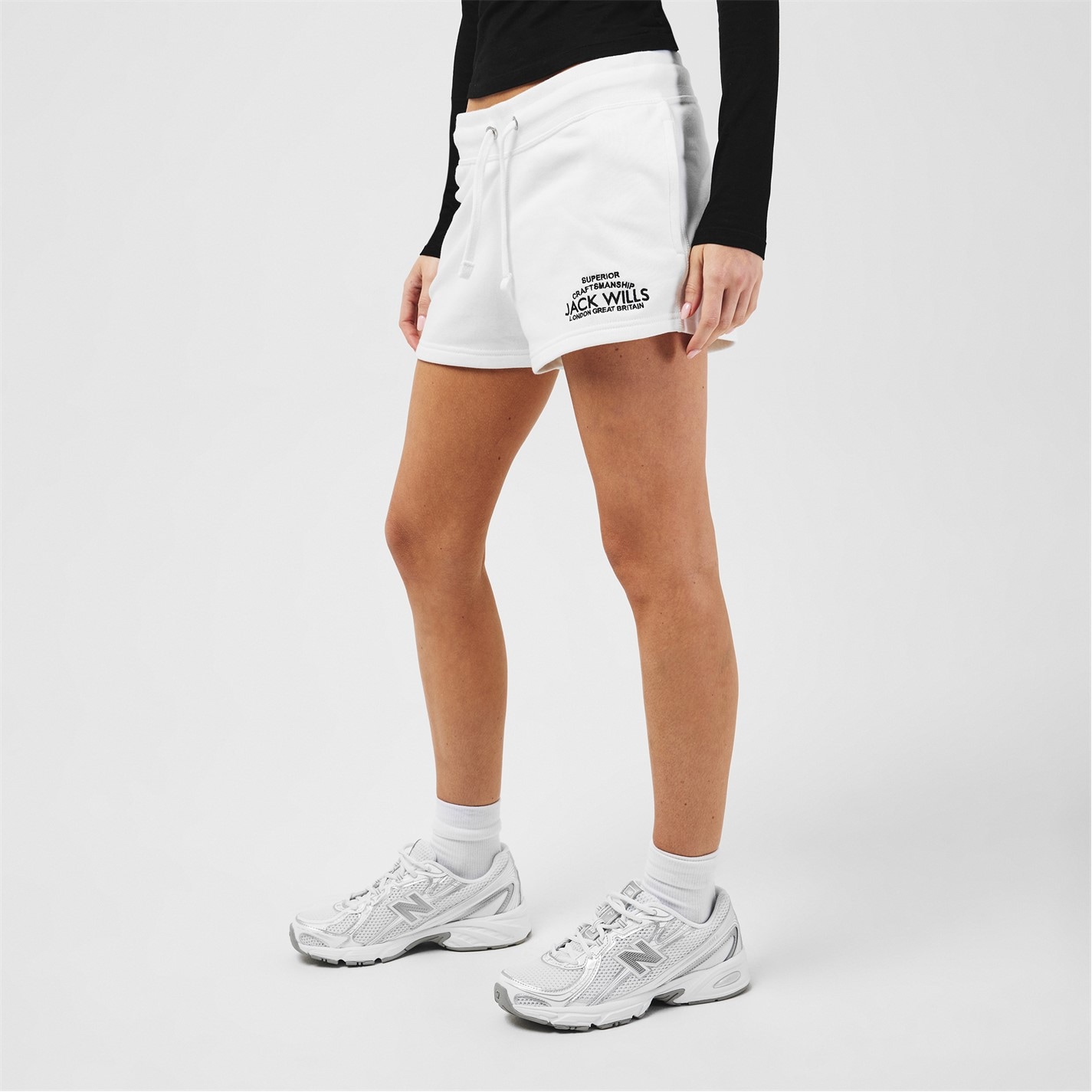 Kraťasy Jack Wills Vintage White 218131