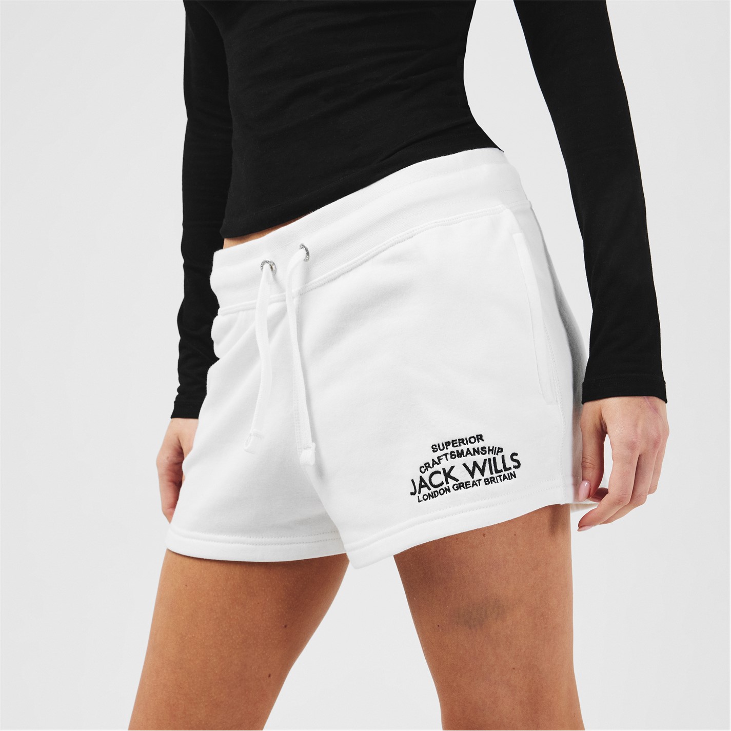 Jack Wills Bea Logo Sweat Shorts - 3