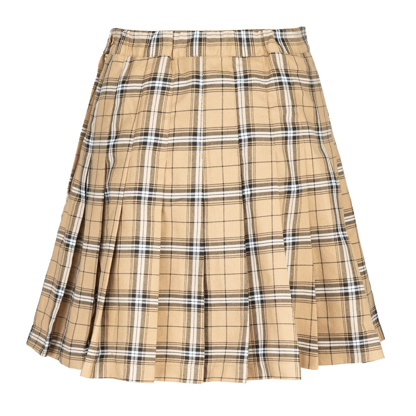 Fabric Plt Chk Skort Ld54 - 2