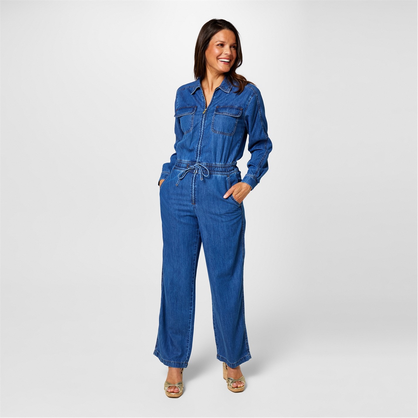 Biba Biba Denim Jumpsuit - 4