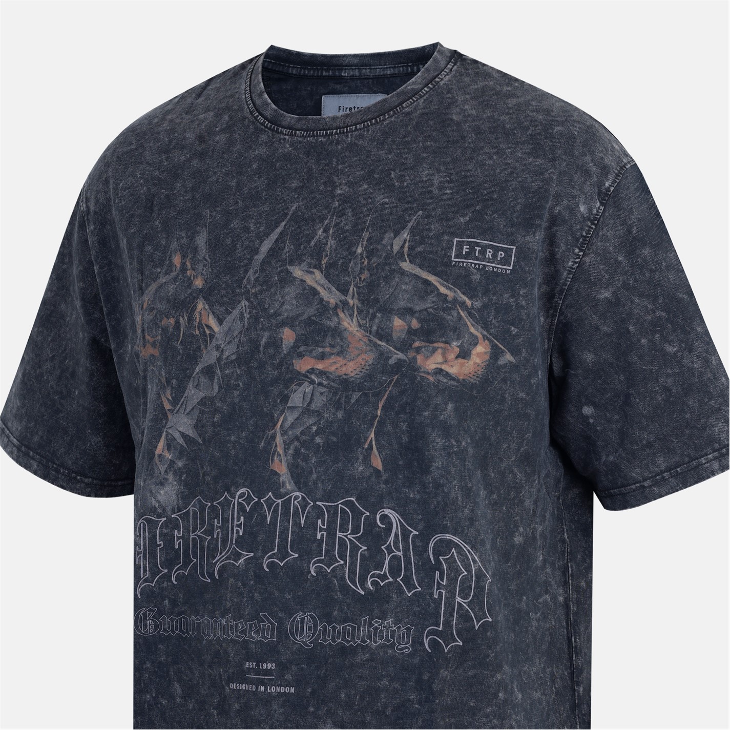 Firetrap Acid WshTee Sn53 - 5