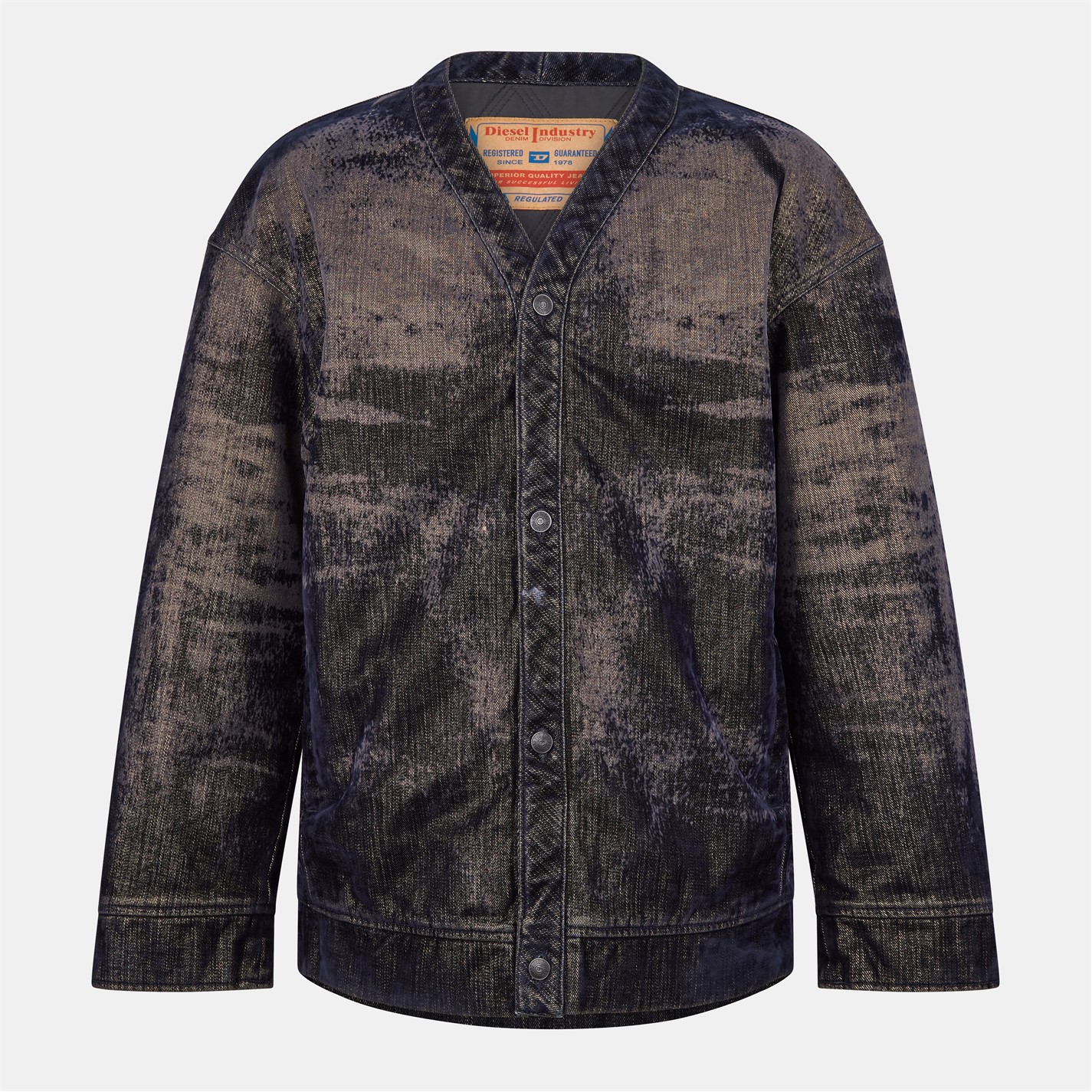 Bunda Diesel Blue Denim 6596316