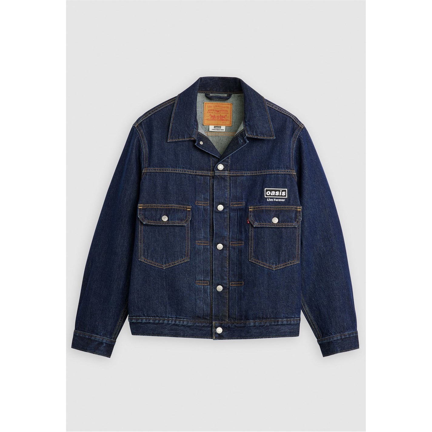 Bunda Levis X Oasis Rinsed Blue 4961827