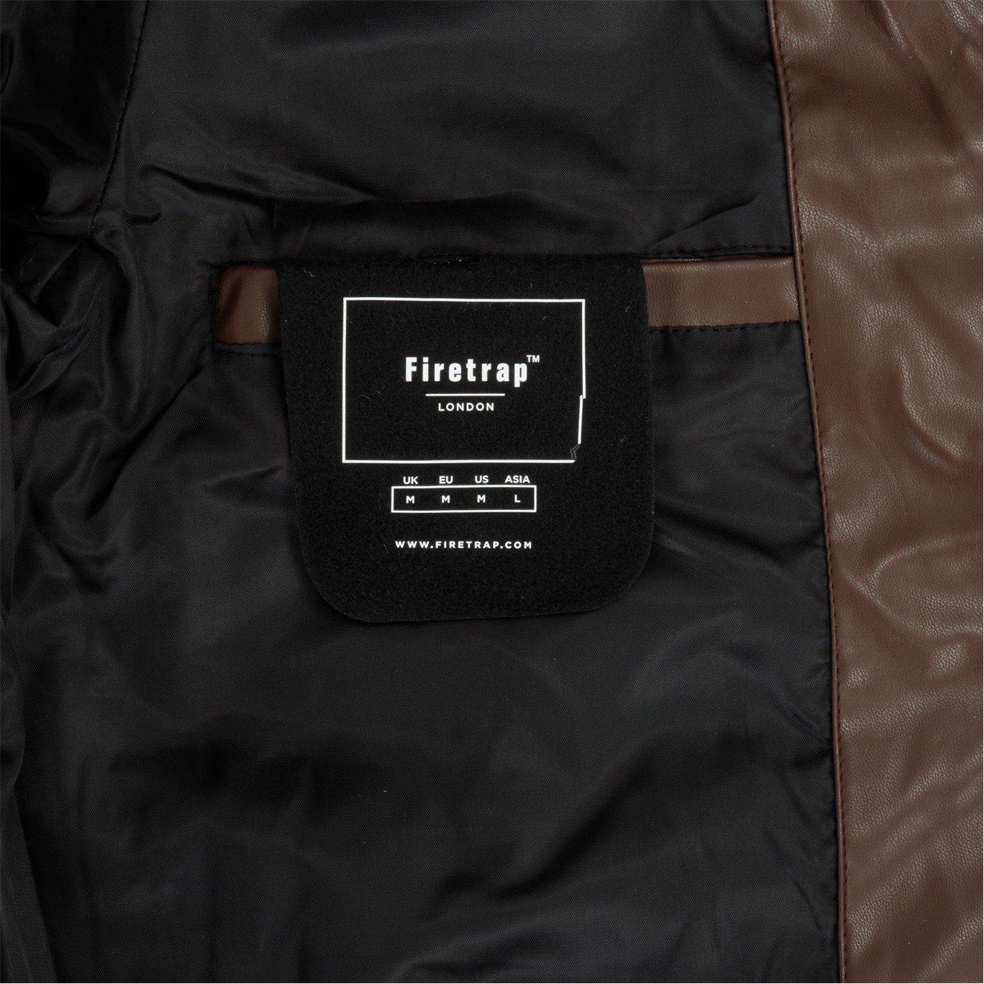 Firetrap PU Qlt Jkt Sn99 - 7