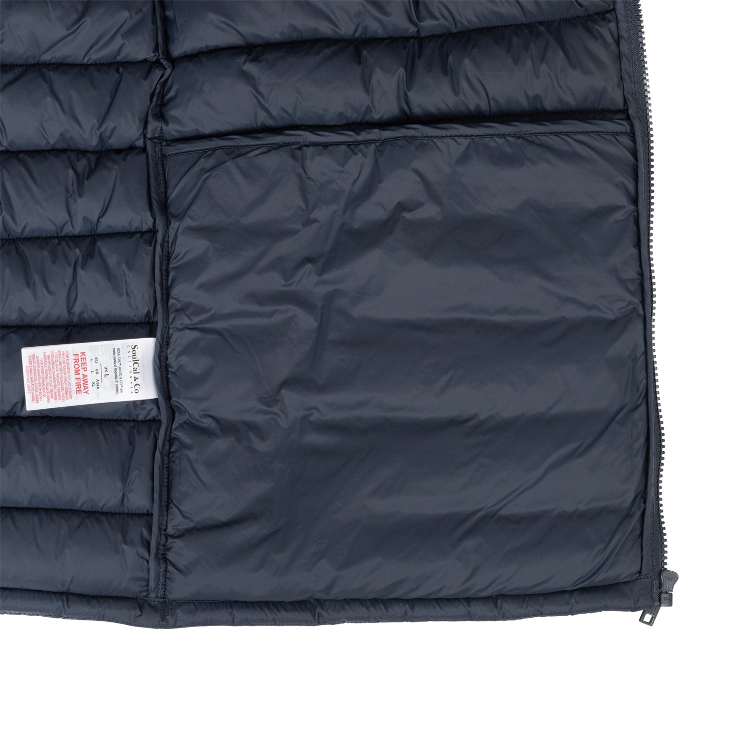 SoulCal Micro Bubble Hooded Jacket Mens - 8