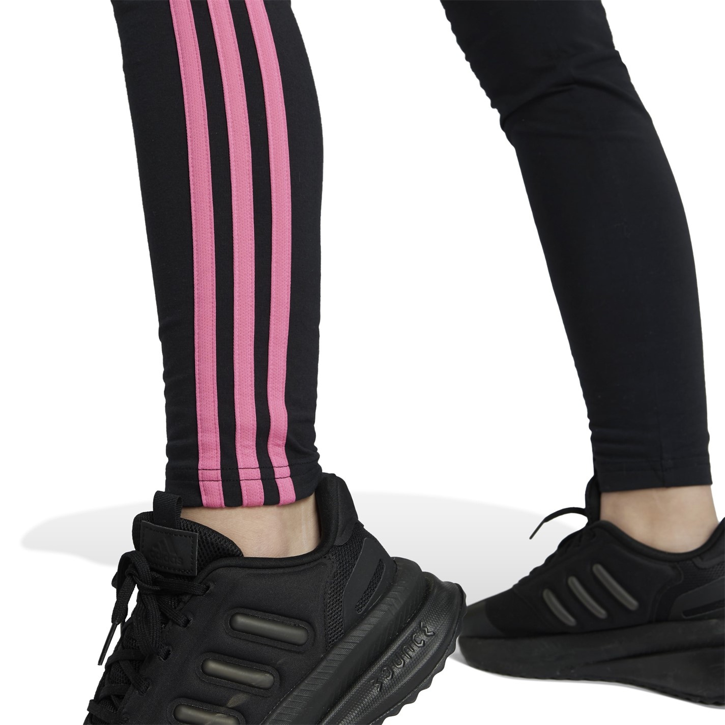 adidas Girls Essentials 3-Stripes Leggings - 6