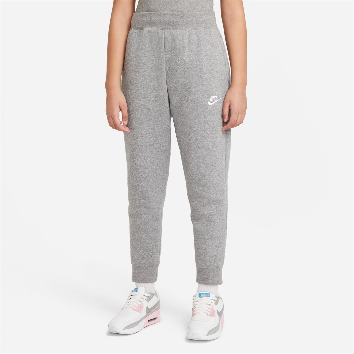 Nike Girls Fundamentals Fleece Jogging Bottoms - 3