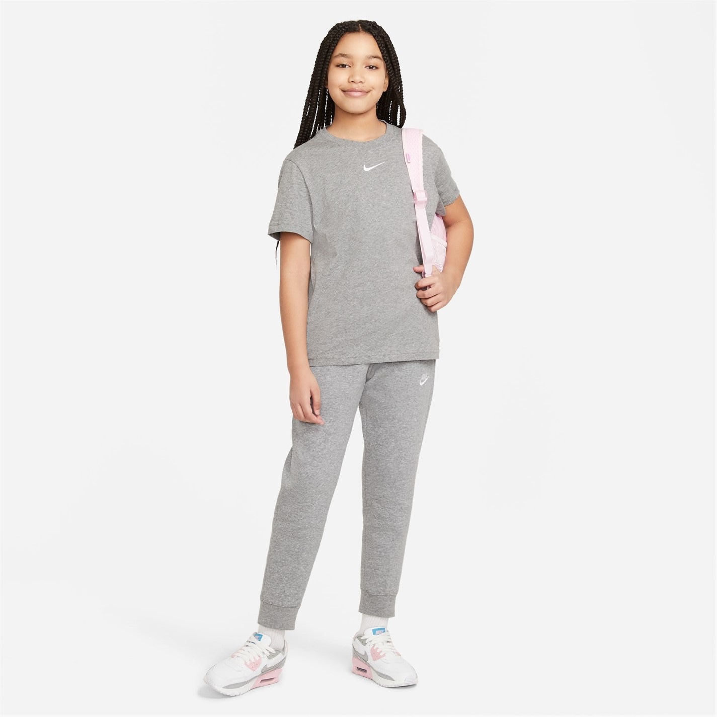Nike Girls Fundamentals Fleece Jogging Bottoms - 8