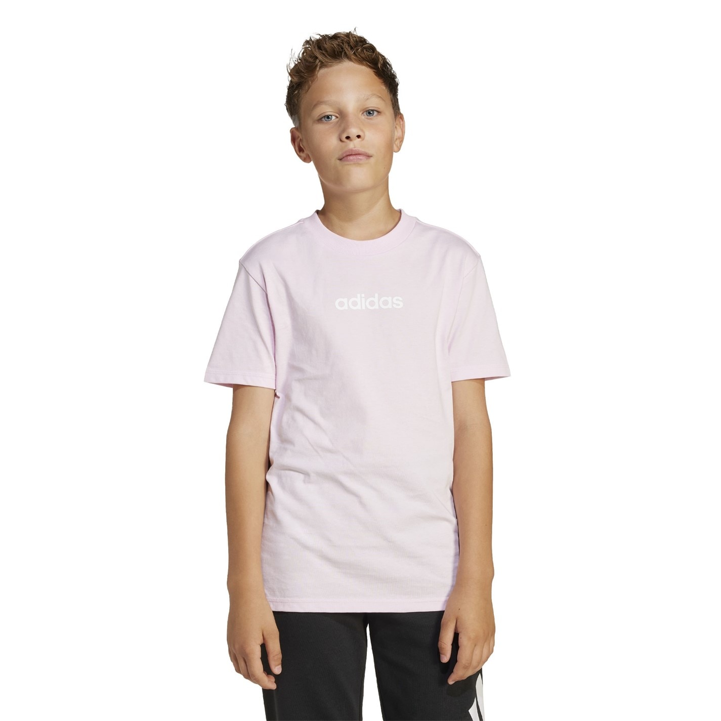 adidas Girls Essentials Linear T-Shirt - 4