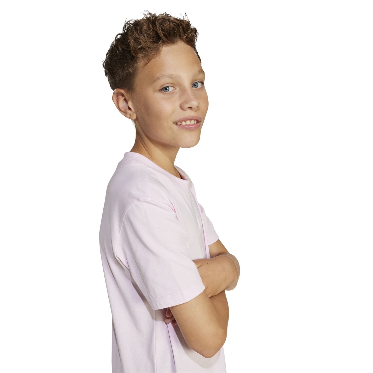 adidas Girls Essentials Linear T-Shirt - 7