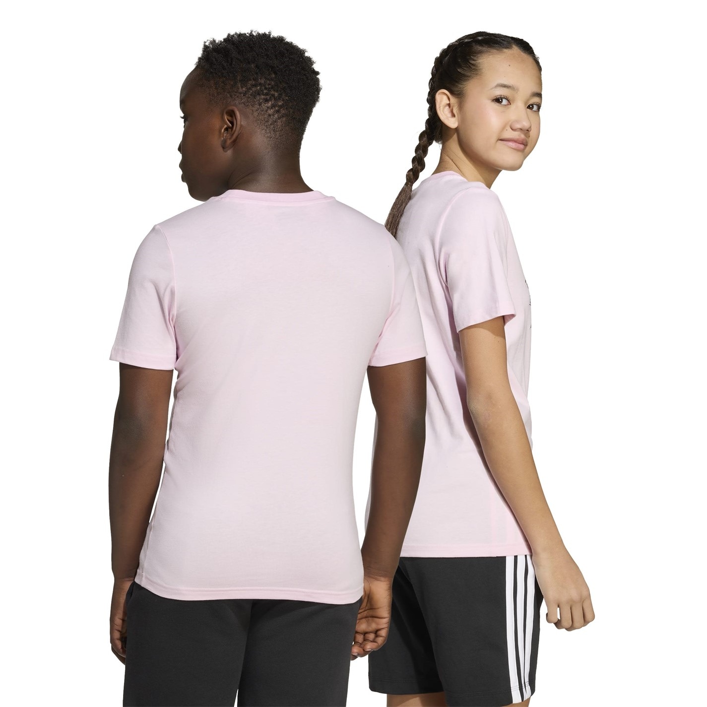 adidas Girls Essentials Linear T-Shirt - 3