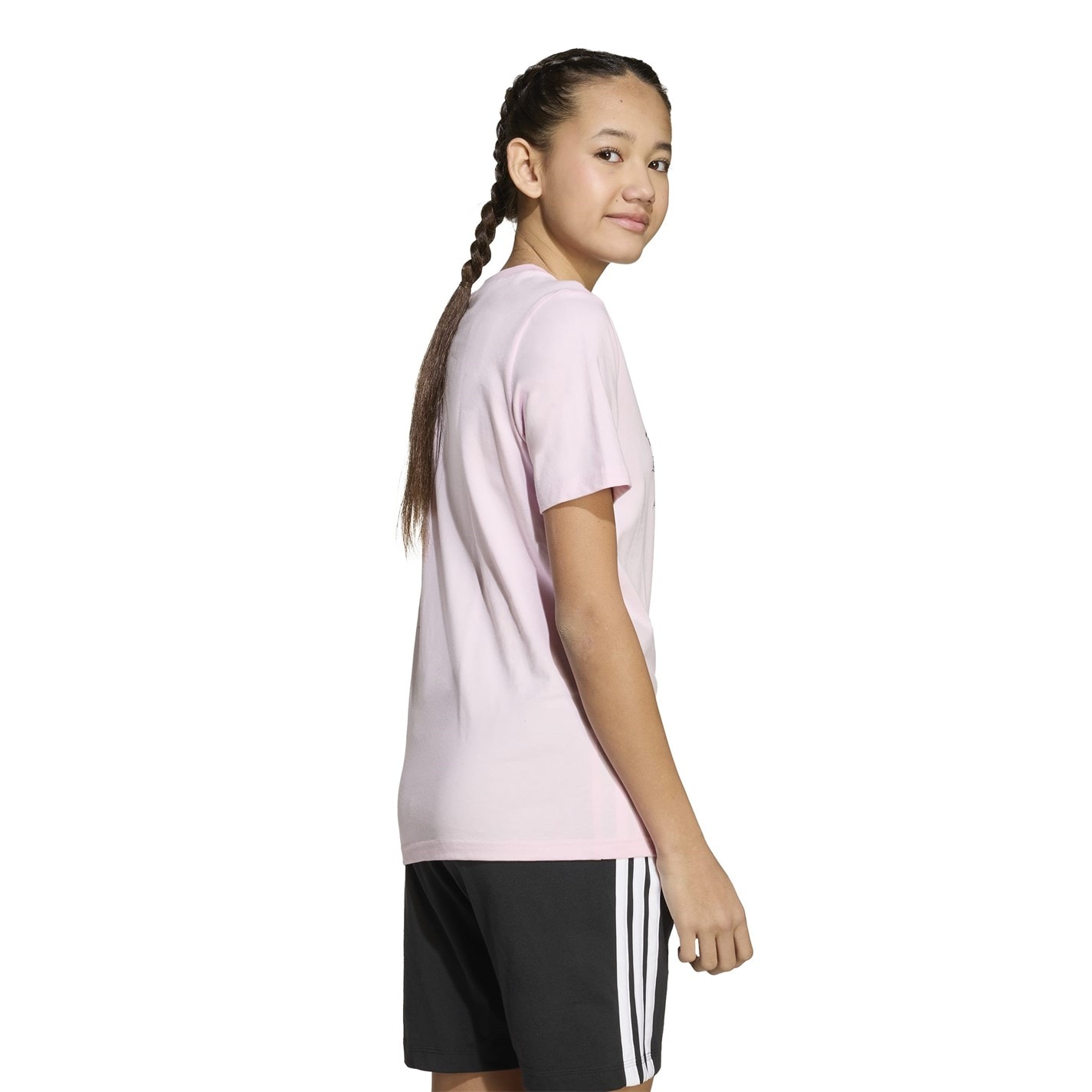 adidas Girls Essentials Linear T-Shirt - 5