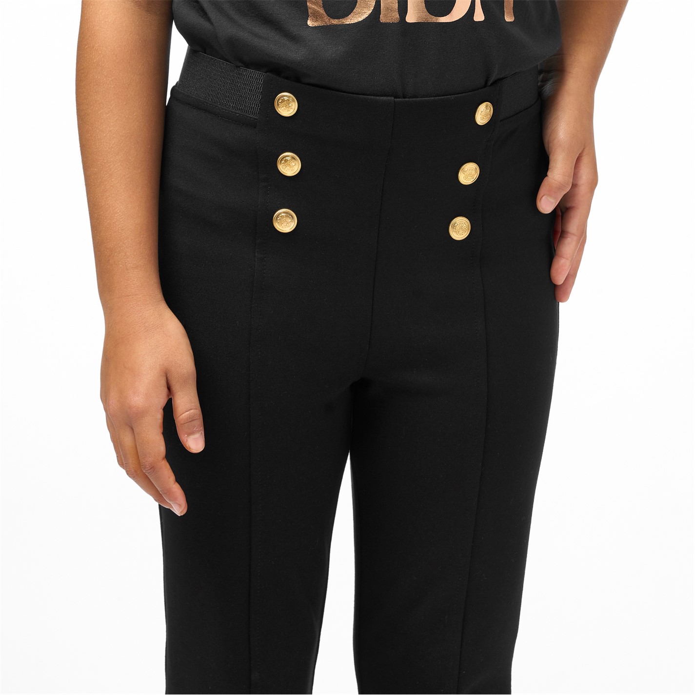 Biba Junior Girls Biba Ponte Legging - 3