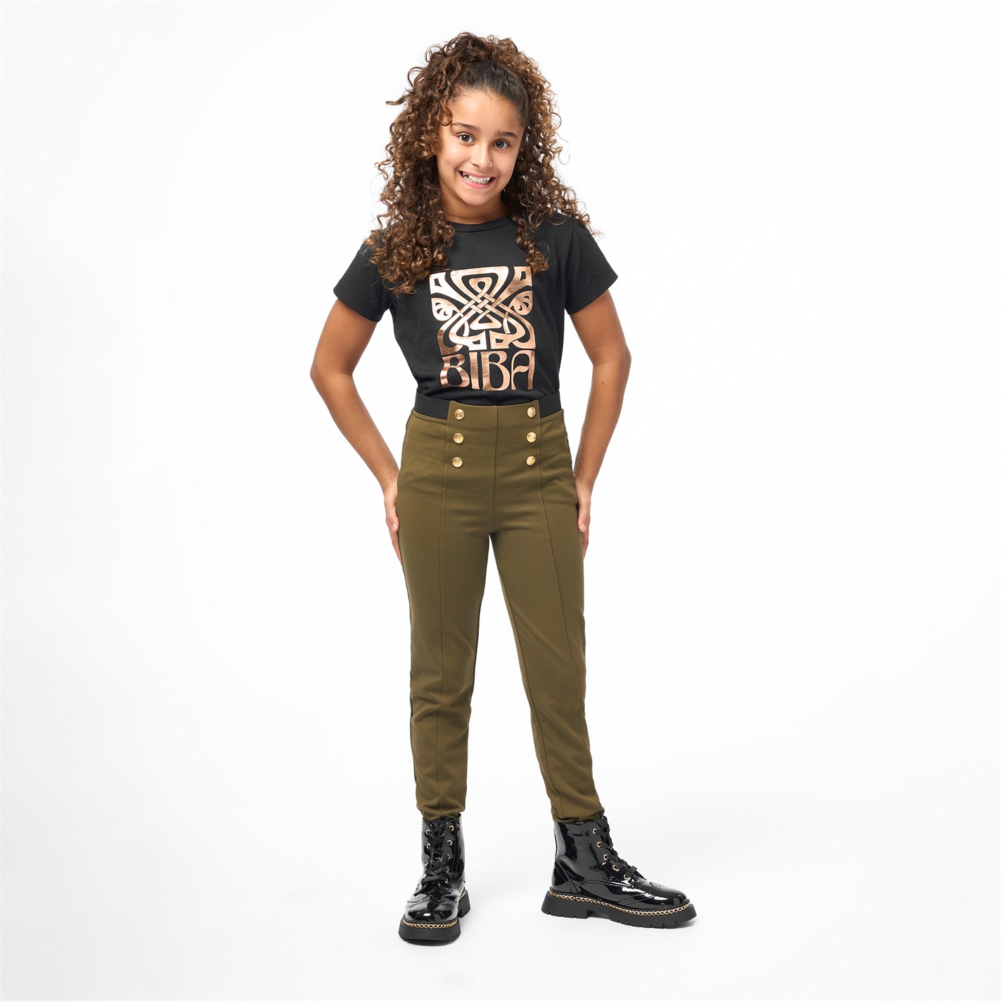 Biba Junior Girls Biba Ponte Legging - 4