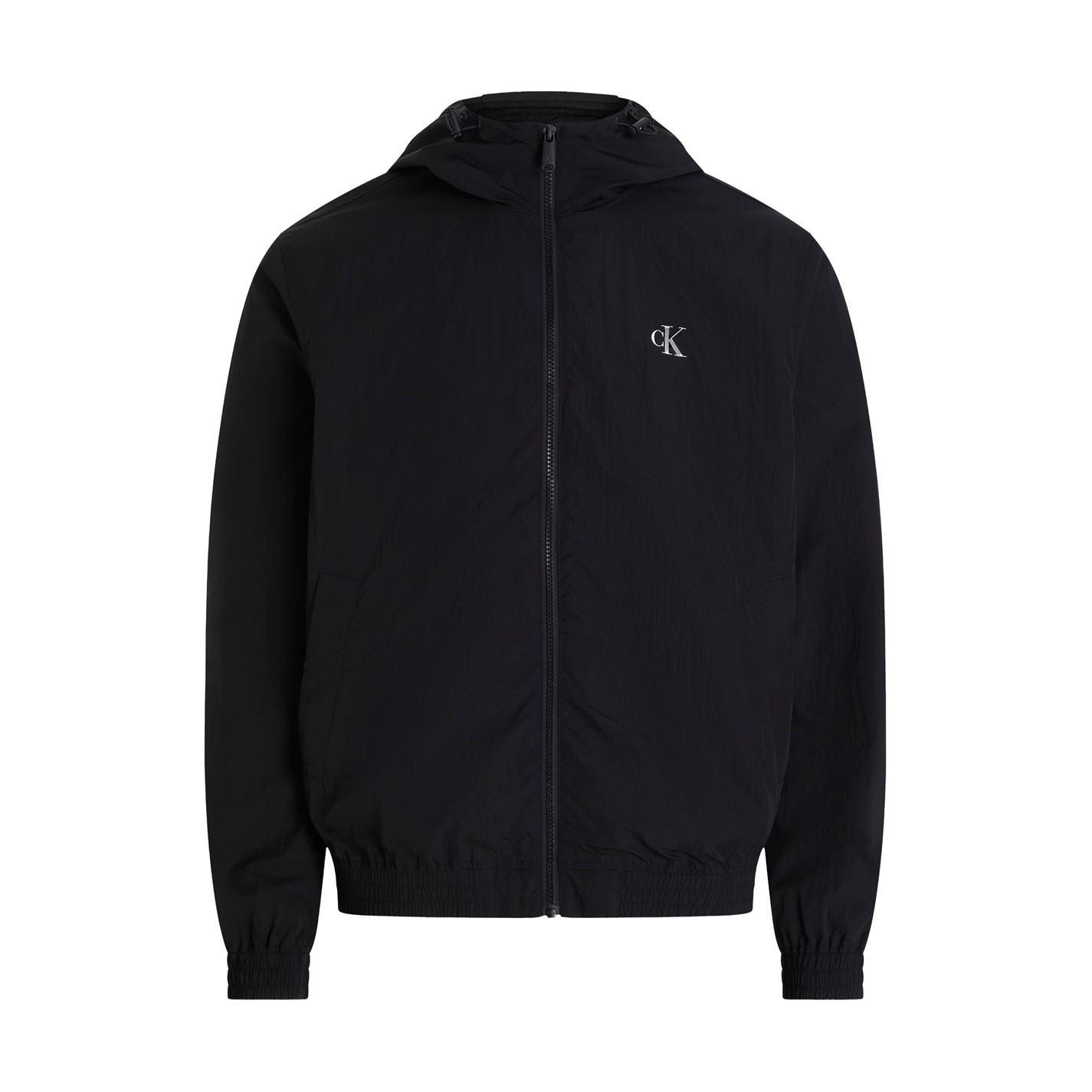 Bunda Calvin Klein Jeans Ck Black 2444033 Men's Lightweight Windbreaker - 5