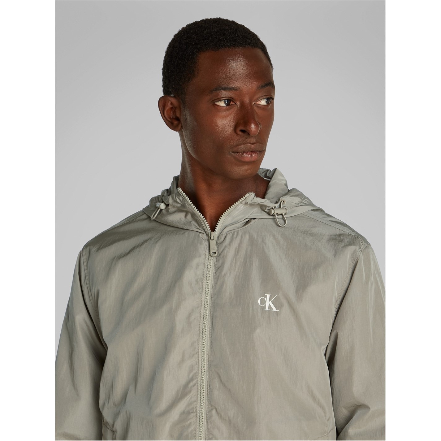 Bunda Calvin Klein Jeans Laurel Oak 9905186 Men's Lightweight Windbreaker - 2