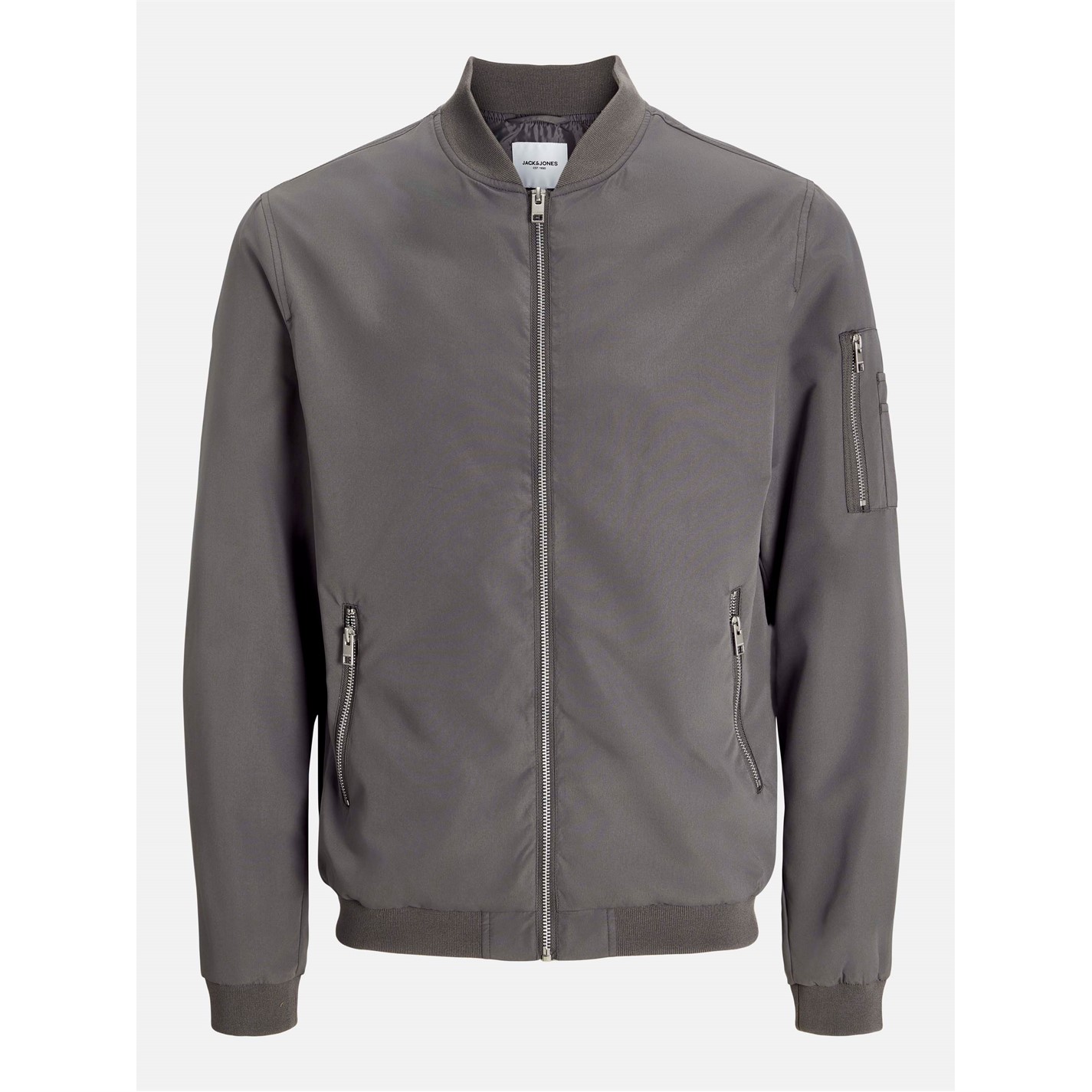 Bunda Jack and Jones Castlerock 2212491 Men's Rush Plus Size Long Sleeve Bomber Jacket - 1