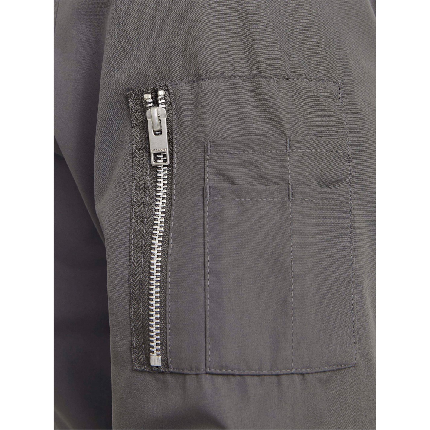 Bunda Jack and Jones Castlerock 2212491 Men's Rush Plus Size Long Sleeve Bomber Jacket - 4