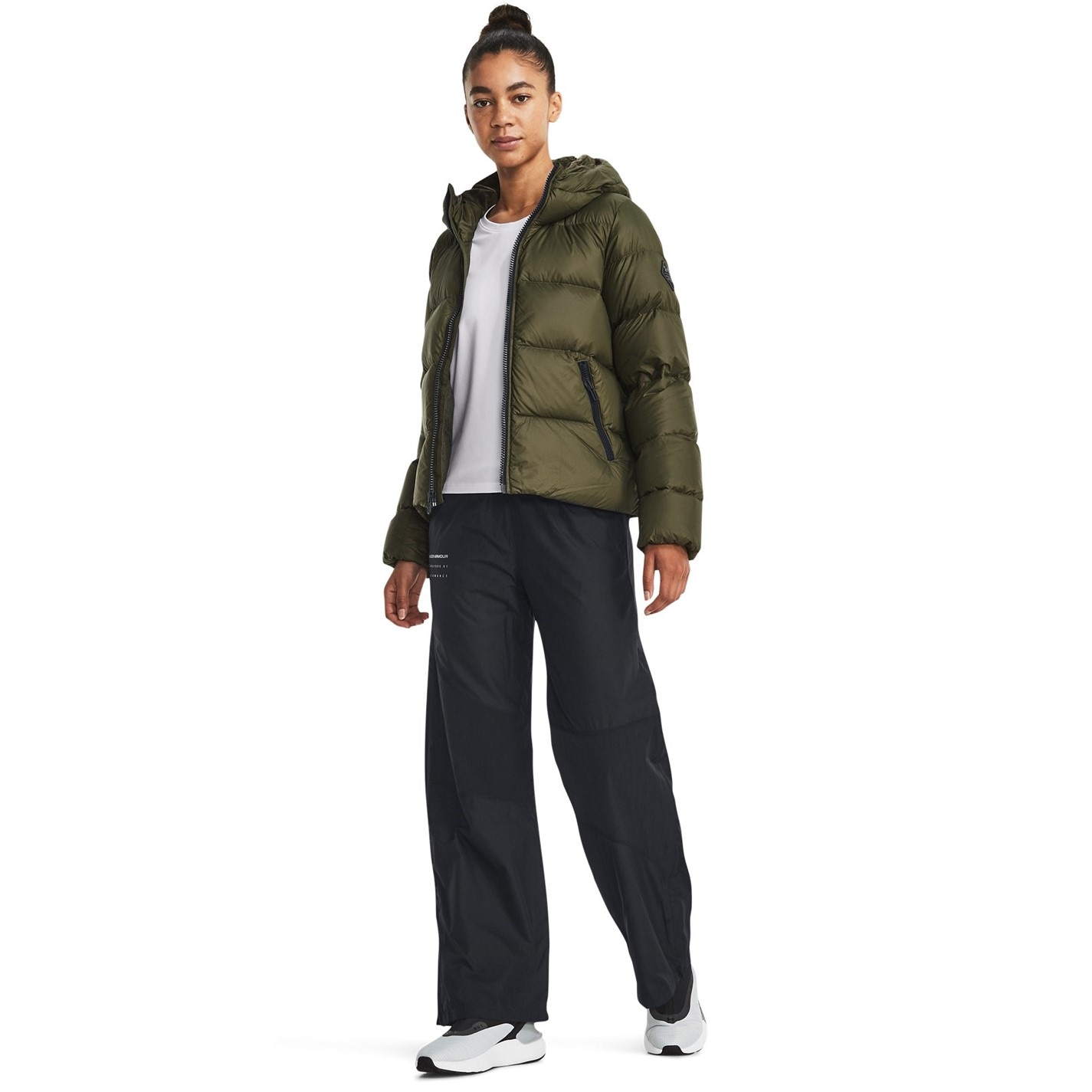 Dámska bunda Under Armour MARINE OD GREEN 5223666 Women's Moisture-Repellent Wind-Resistant Down Jacket - 4