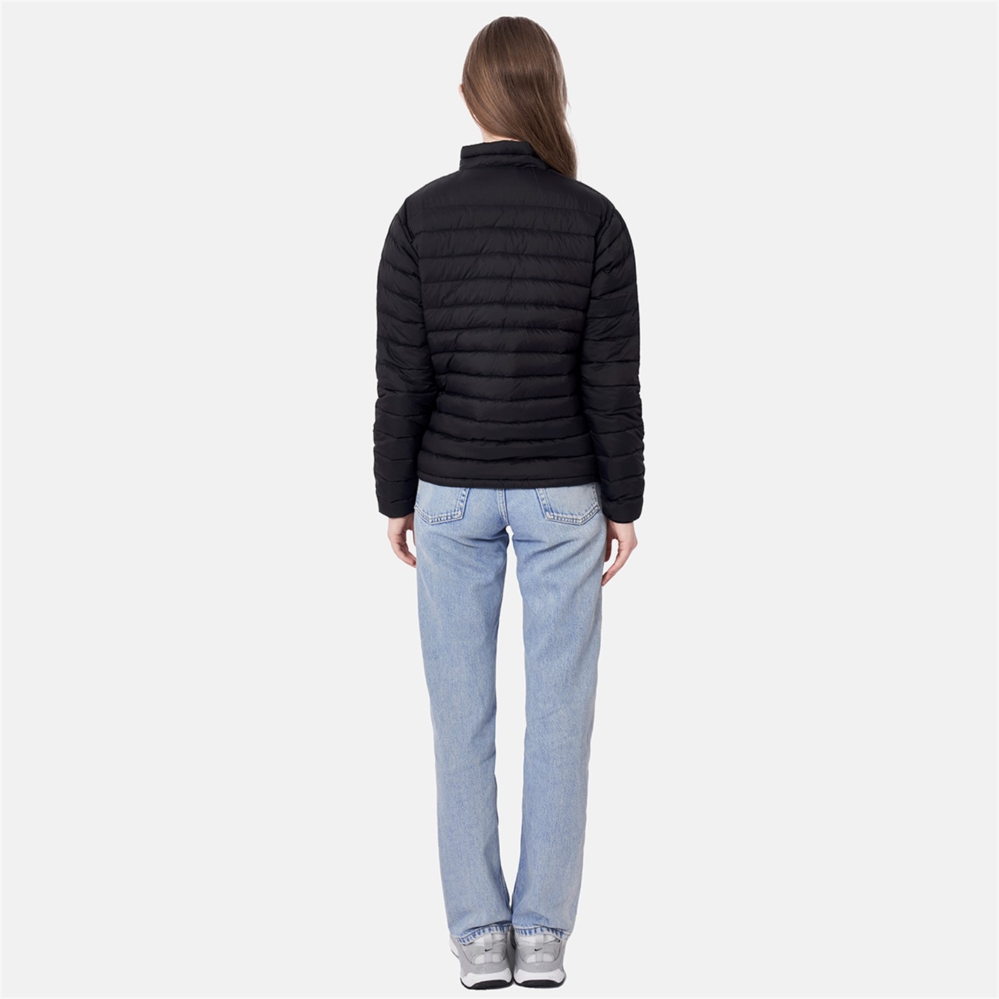 Dámska bunda Firetrap Black 6060619 Women's Packable Water-Repellent Down Long Sleeve Short Puffer Jacket - 5