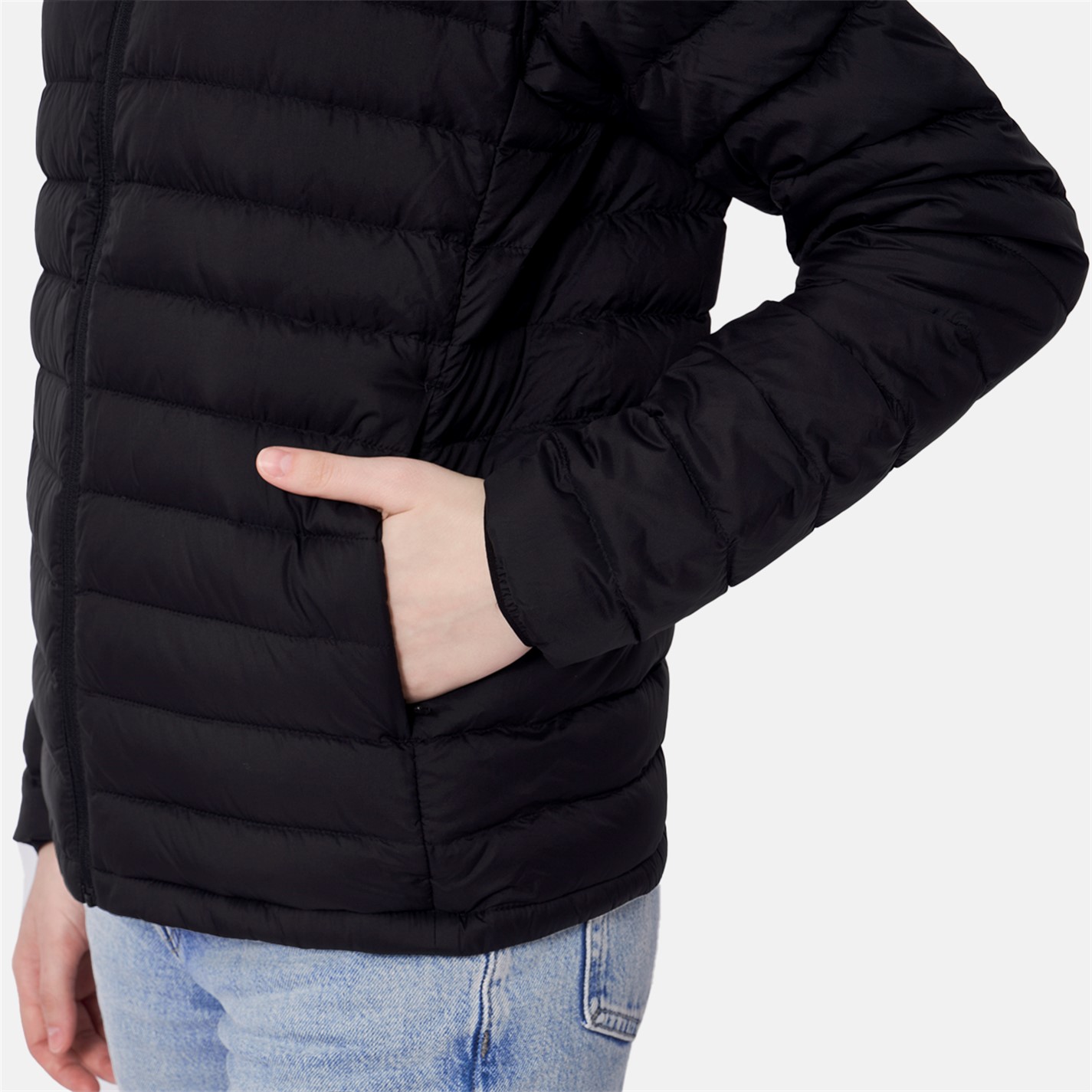 Dámska bunda Firetrap Black 6060619 Women's Packable Water-Repellent Down Long Sleeve Short Puffer Jacket - 7