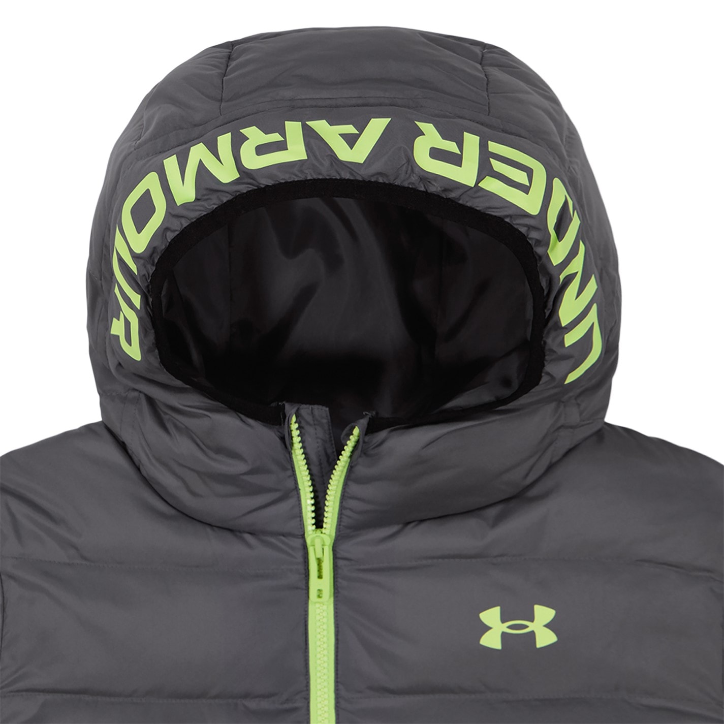Under Armour BlackCastleRock 2518029 Kids' Pronto Hooded Long Sleeve Puffer Jacket - 4