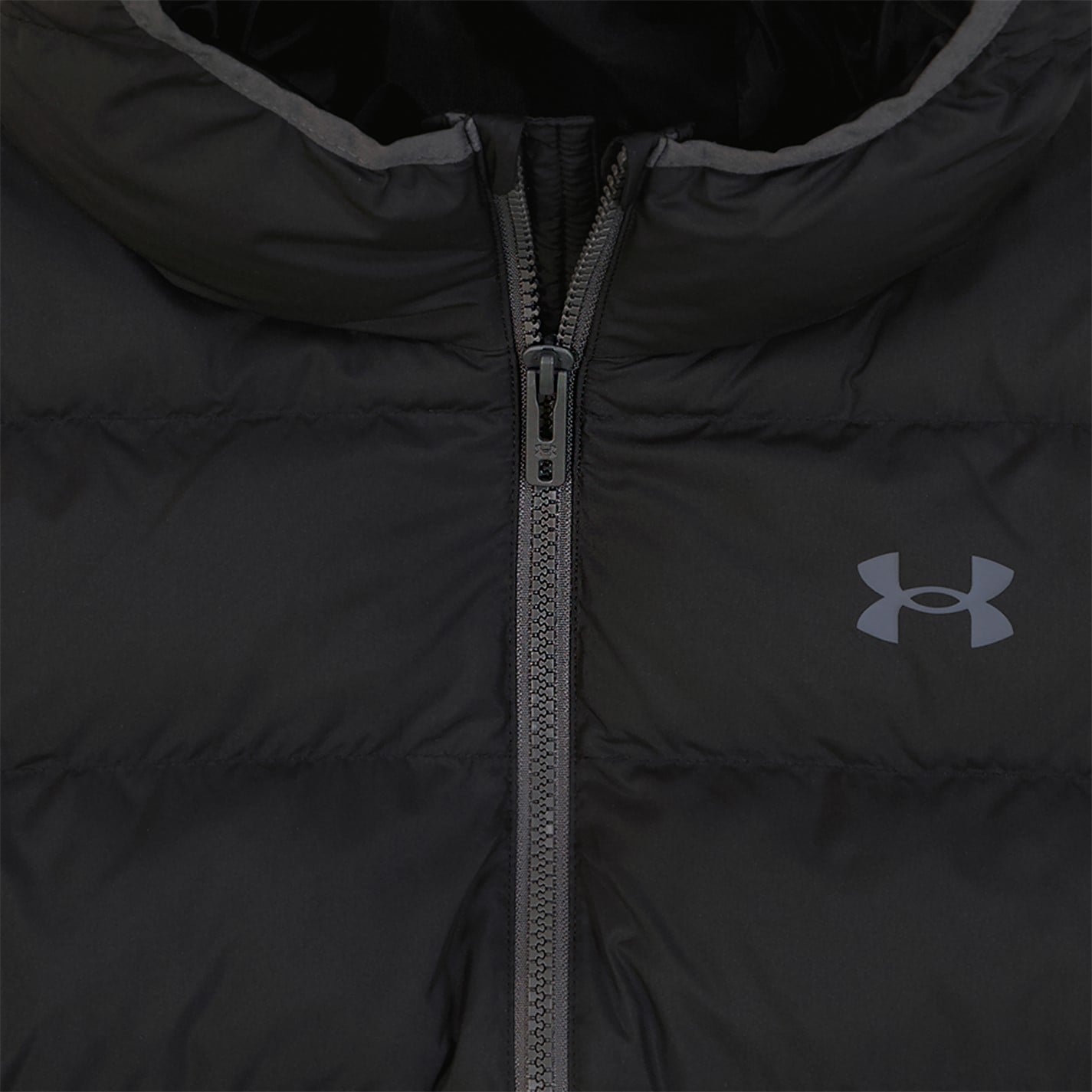 Under Armour Black 7859987 Kids' Pronto Hooded Long Sleeve Puffer Jacket - 3