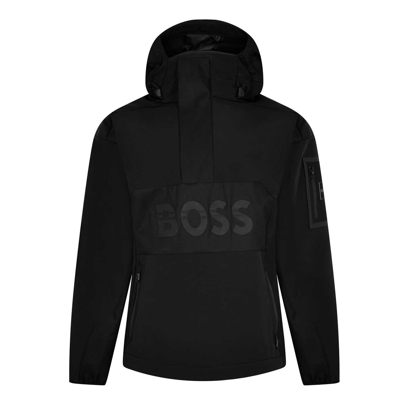Bunda Boss Black 001 1385508 Men's J_Stel Water Resistant Rain Anorak - 5