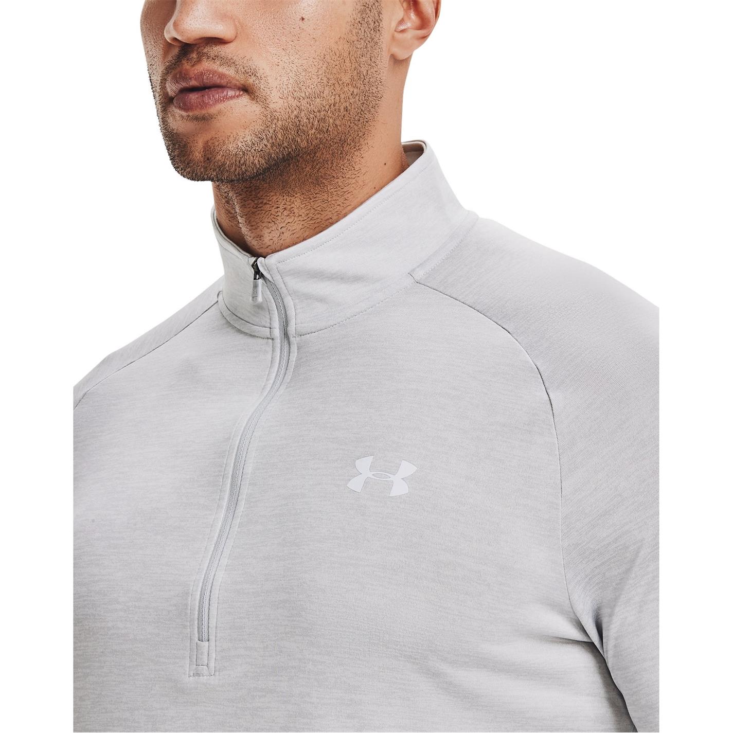 Mikina Under Armour Halo Gray 5503263 Tech™ ½ Zip Long Sleeve Mens - 5