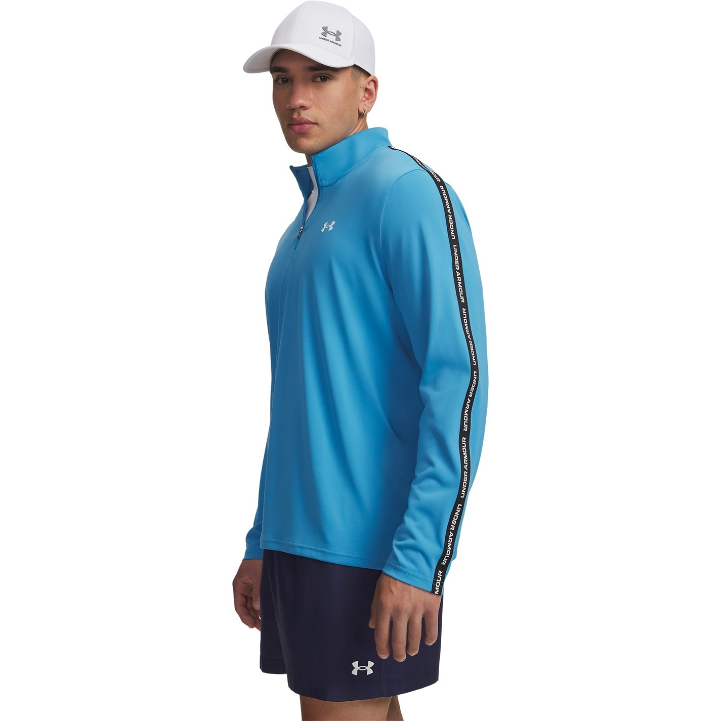 Mikina Under Armour Midnight Navy 775617 Tech™ ½ Zip Long Sleeve Mens - 1