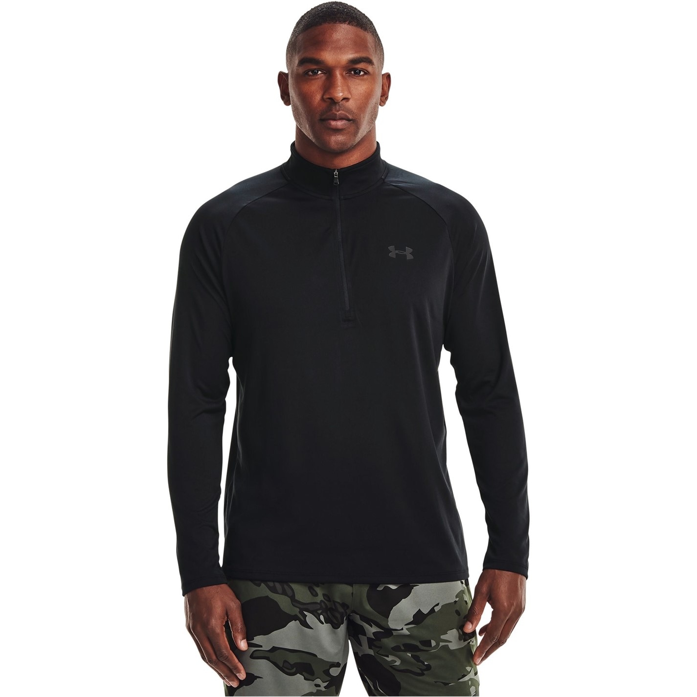 Mikina Under Armour Black Camo 4121803 Tech™ ½ Zip Long Sleeve Mens - 3