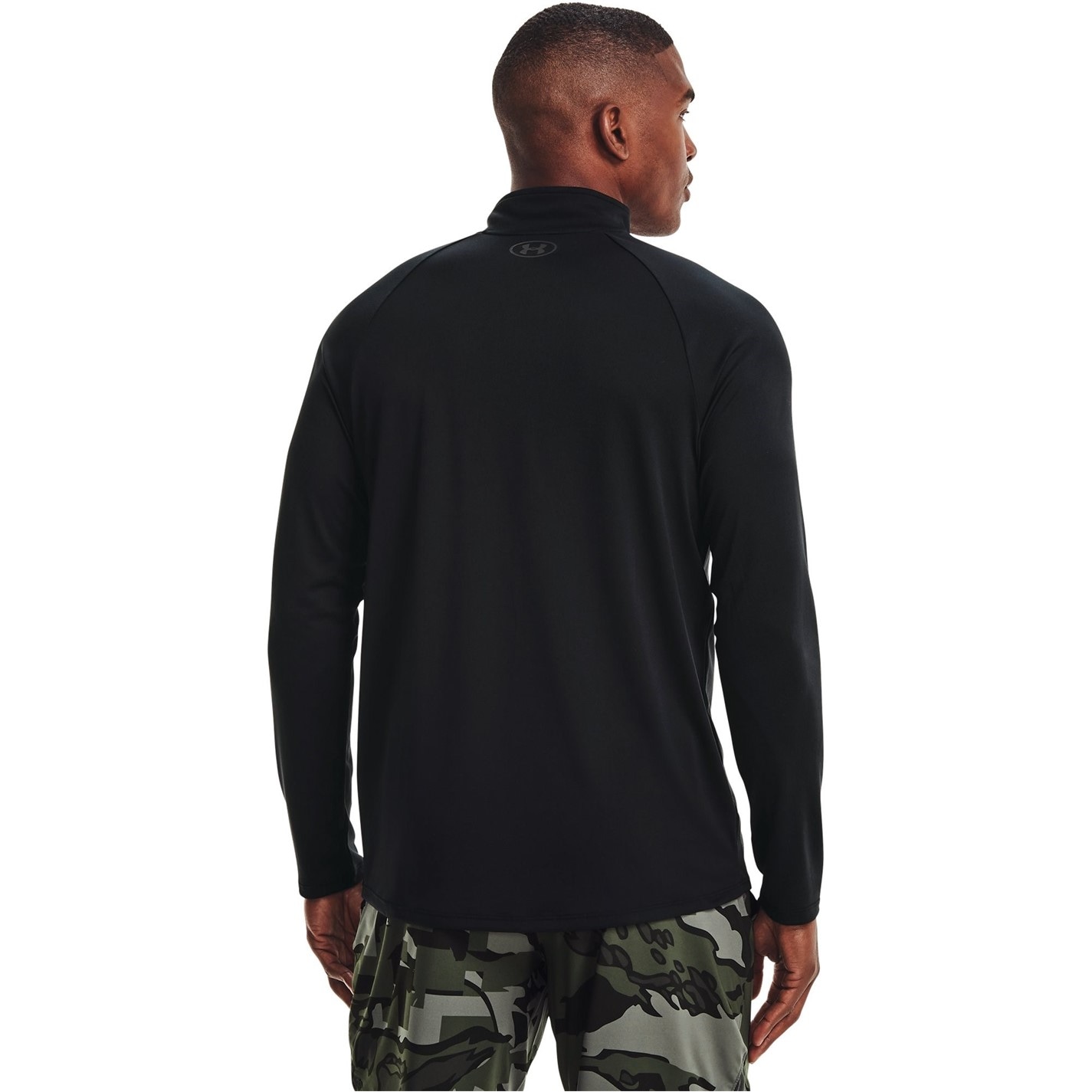 Mikina Under Armour Black Camo 4121803 Tech™ ½ Zip Long Sleeve Mens - 4