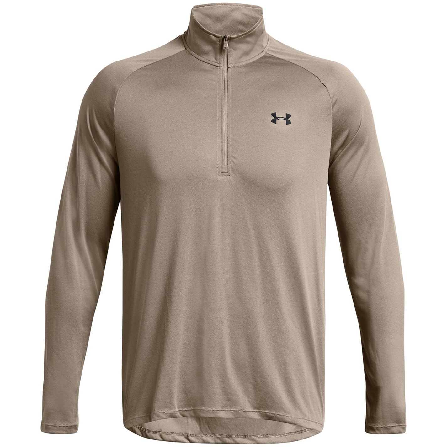 Mikina Under Armour Taupe Dusk 198526 Tech™ ½ Zip Long Sleeve Mens - 1