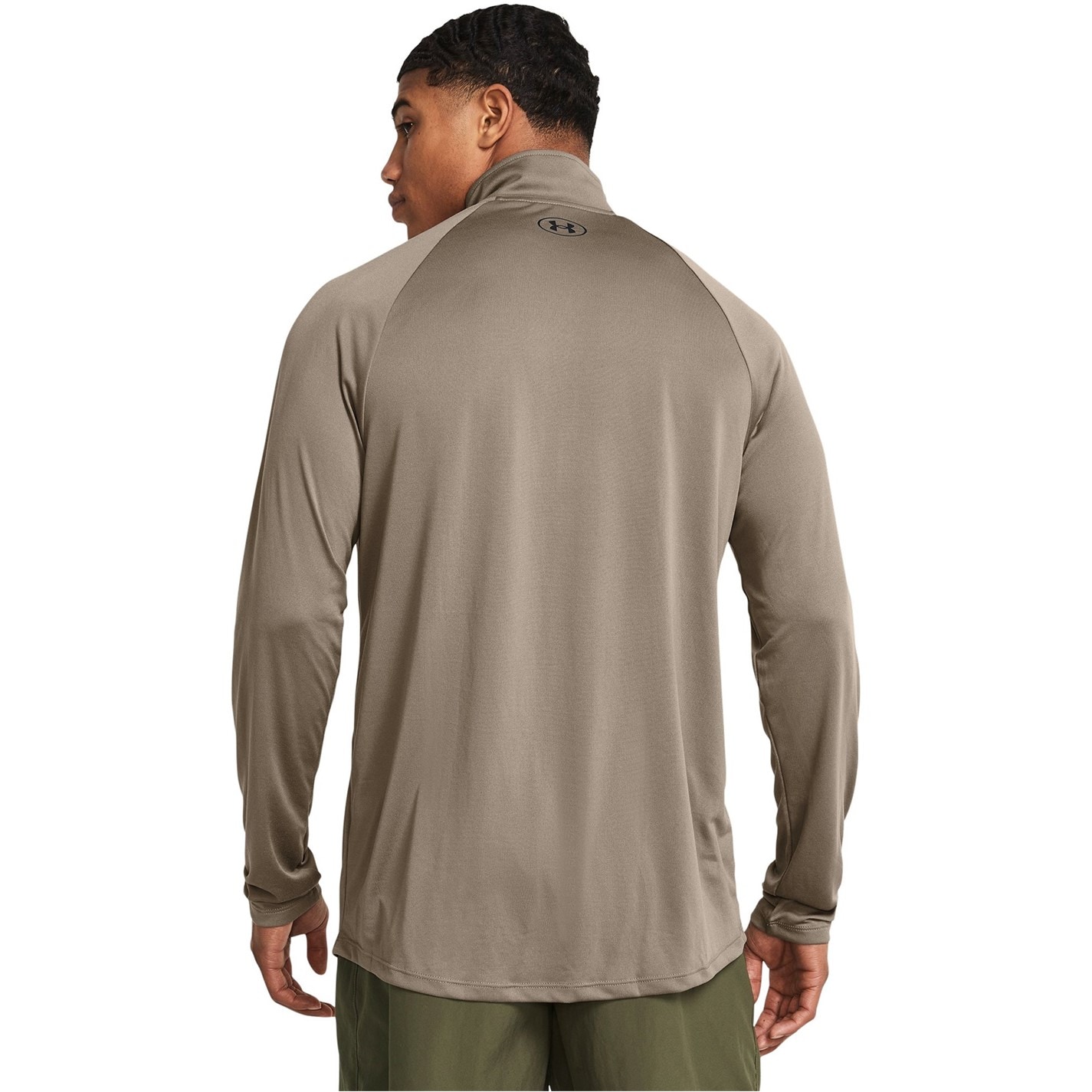 Mikina Under Armour Taupe Dusk 198526 Tech™ ½ Zip Long Sleeve Mens - 4