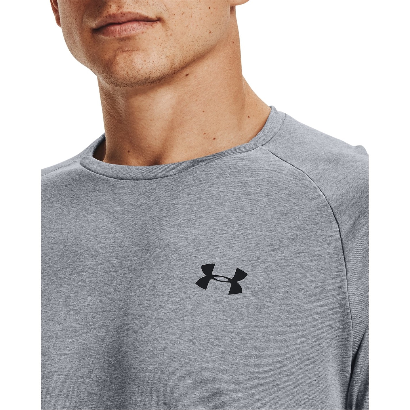 Tričko Under Armour Steel Light Heather 1292274 Tech™ 2.0 Short Sleeve T-Shirt Mens - 5