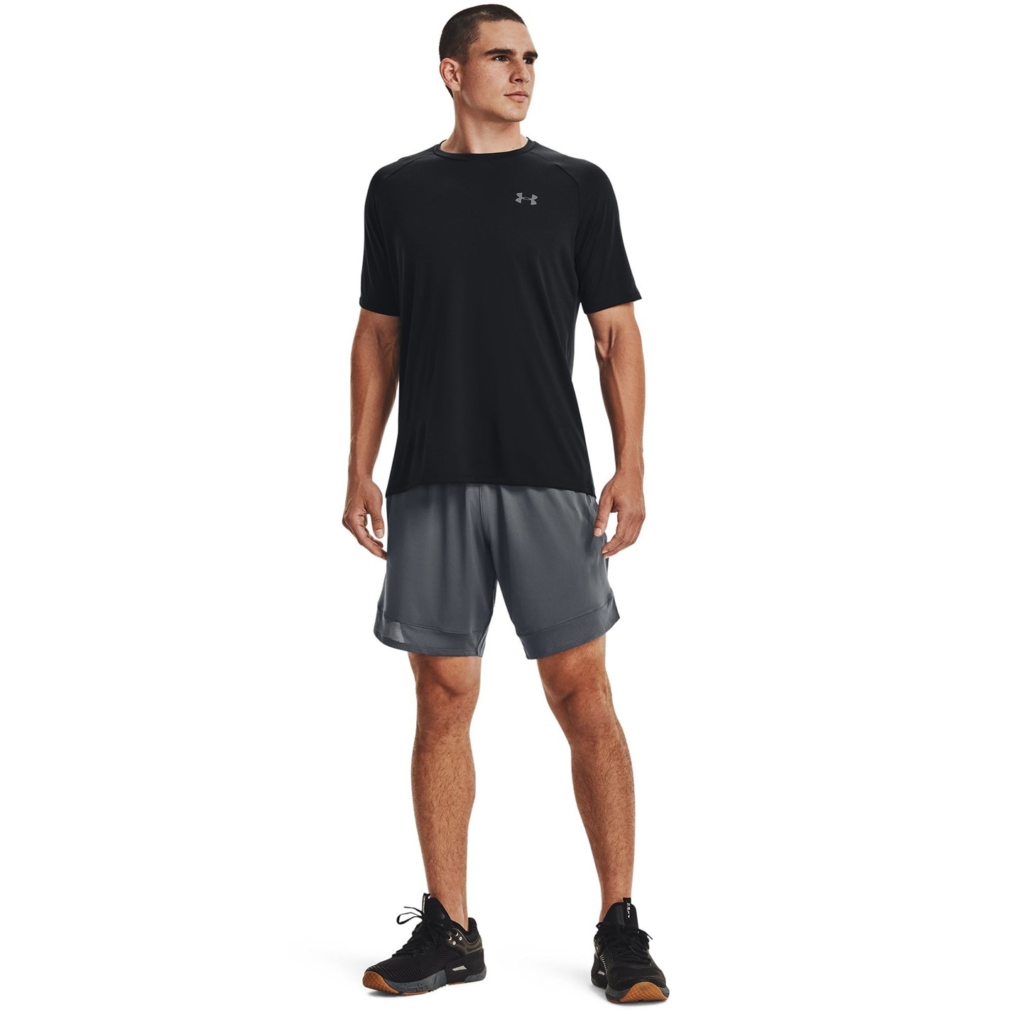 Tričko Under Armour Black 3384248 Tech™ 2.0 Short Sleeve T-Shirt Mens - 4