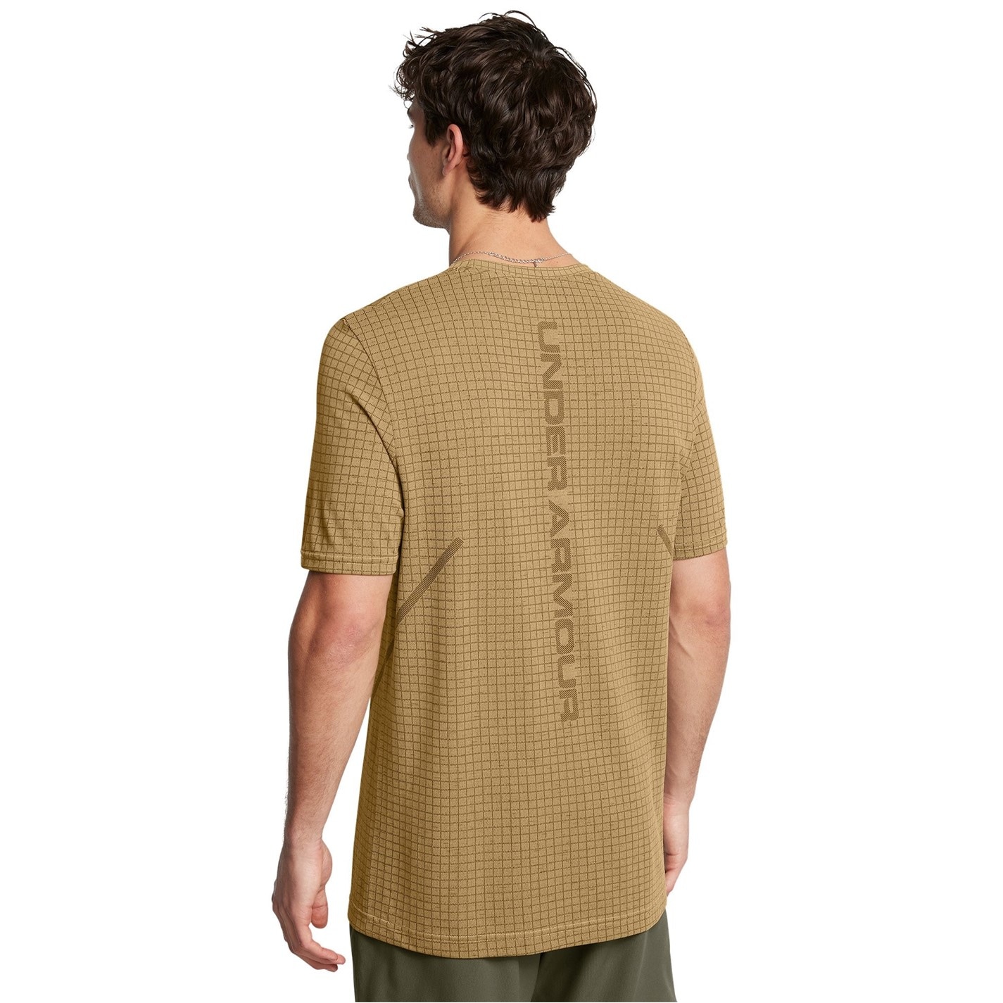 Under Armour Brown 895632 Seamless Short Sleeve T-shirt Mens - 4