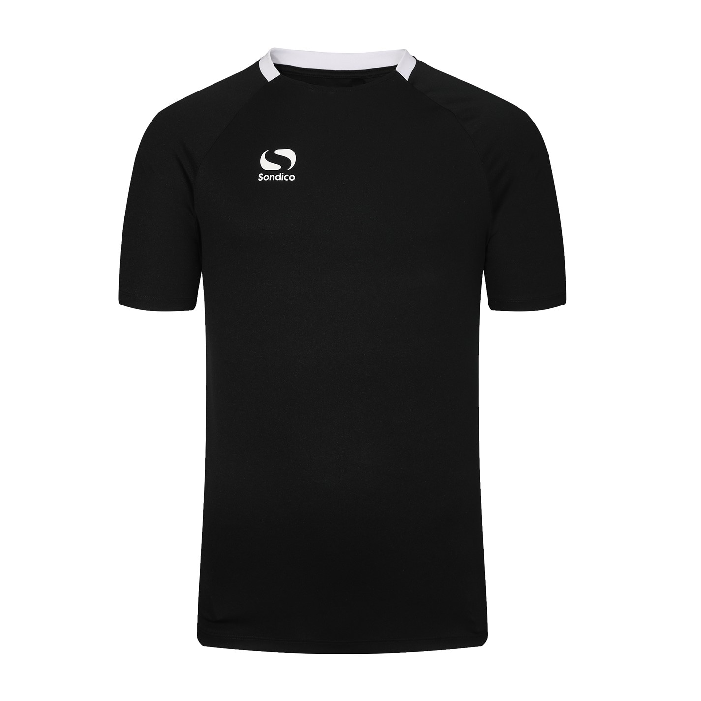 Tričko Sondico Black 7631795 Fundamental Polyester Football Top Mens - 1