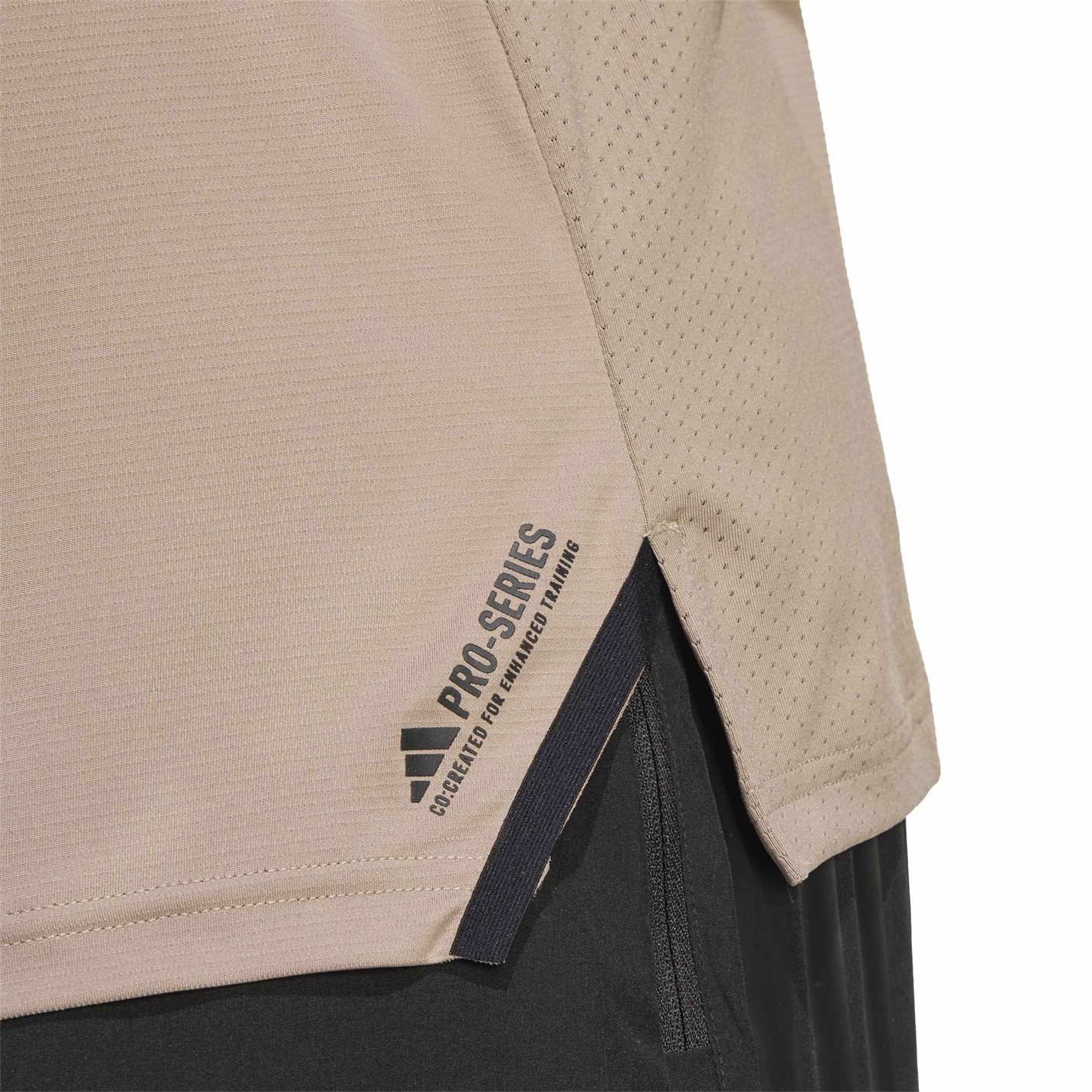 adidas Chalky Brown 3476163 Men's D4T Short Sleeve Training T-Shirt - 5